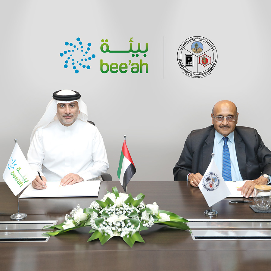 Bee'ah And Sharjah Cement Factory Partner To Support Sharjah's Zero ...