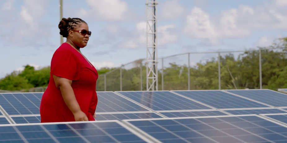 Image for How Masdar’s solar plant brings hope to Barbuda’s Hurricane victims