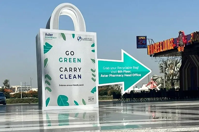 Image for Aster Pharmacy Inculcates Sustainable Habits Among Dubai Residents Through Its ‘Go Green Carry Clean’ Initiative