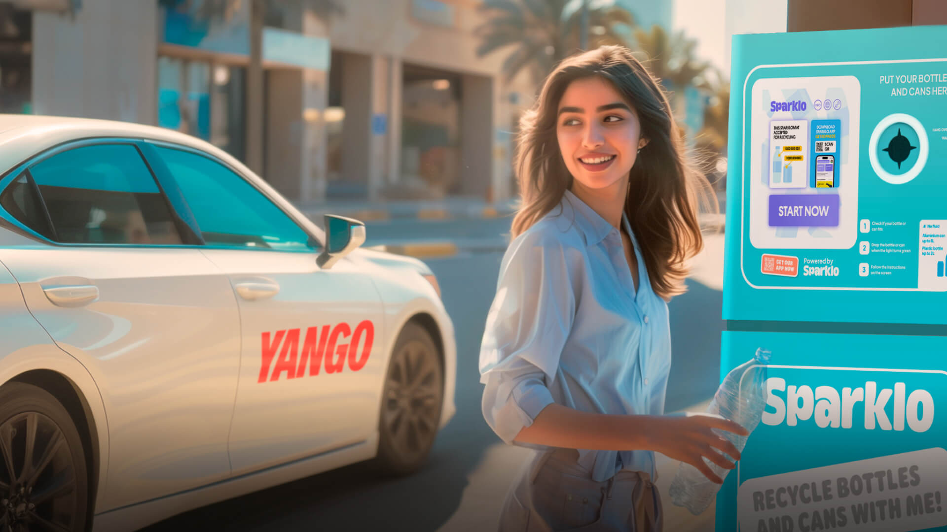 Image for Yango And Sparklo Partner To Offer Ride Discounts, Supporting UAE’s ESG Goals Through Recycling