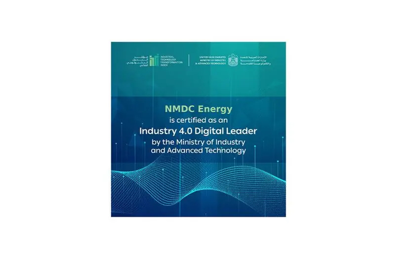 Image for NMDC Energy Recognized As Industry 4.0 Digital Leader By MoIAT, Driving UAE’s Industrial Competitiveness