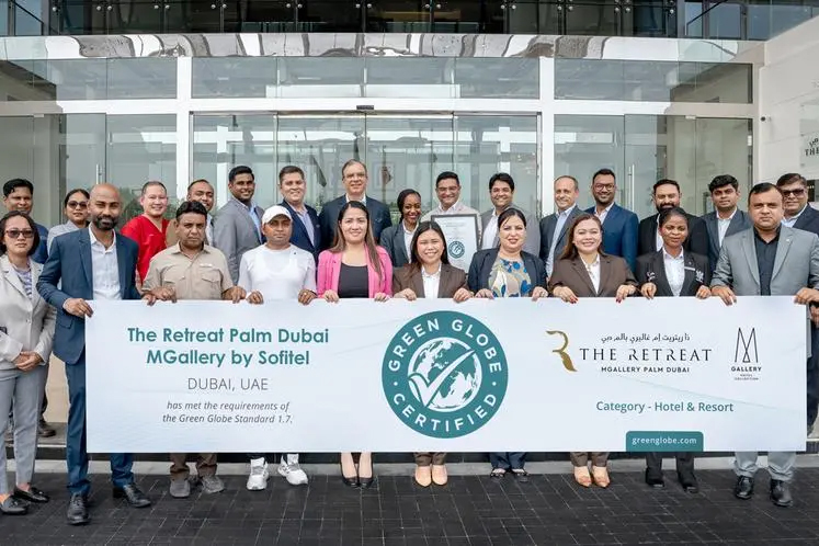 Image for MGallery The Retreat Palm Dubai Achieves Green Globe Certification