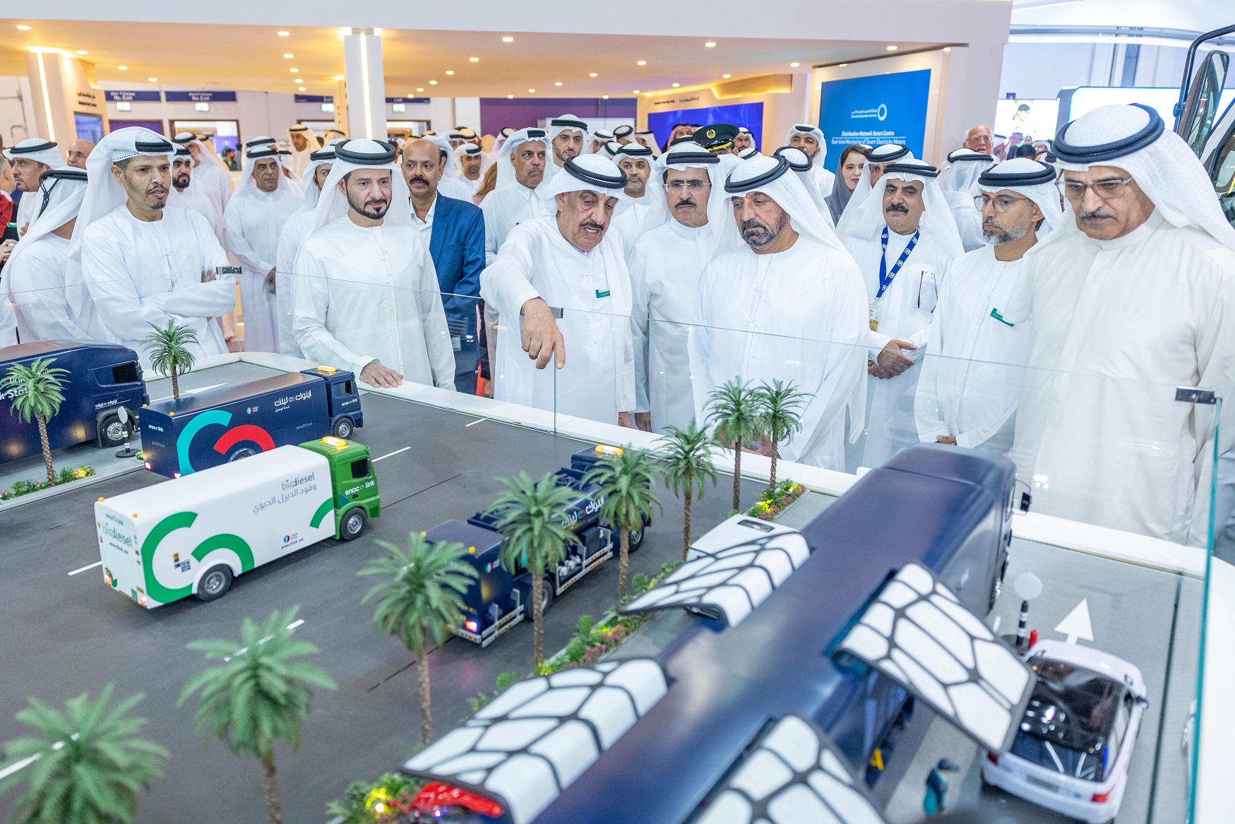 Image for ENOC Group Introduces The World’s First Solar-Powered Biodiesel Truck At WETEX 2024