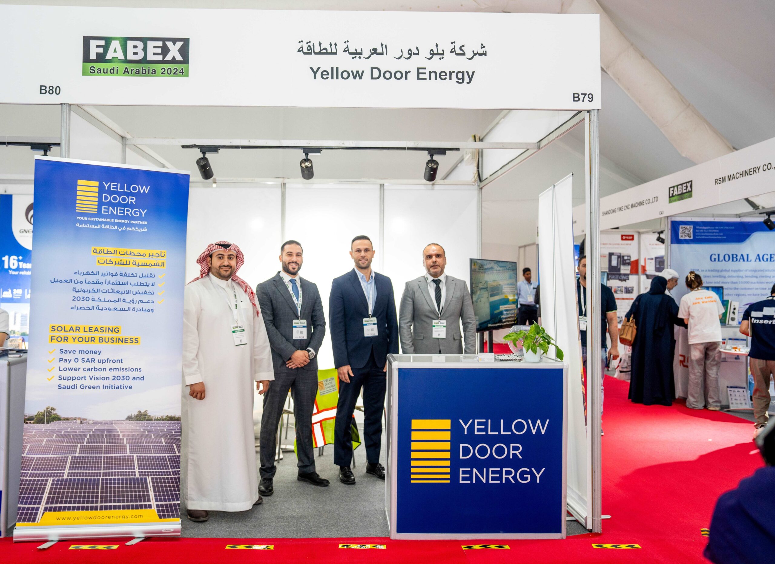 Image for Yellow Door Energy Showcases Innovative Solar Technologies Catering To Saudi Arabia’s Heavy Industry At FABEX 2024