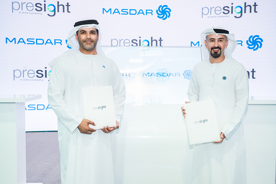 Image for Masdar And Presight Sign Agreement To Develop AI Asset Management Tool