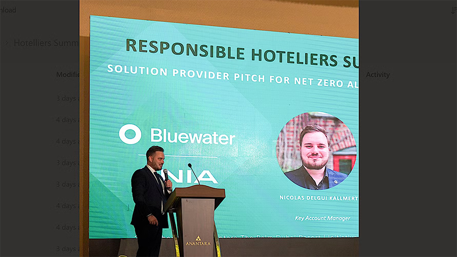 Image for Bluewater Showcases Innovative Water And Beverage Solutions At The Responsible Hoteliers Summit In Dubai