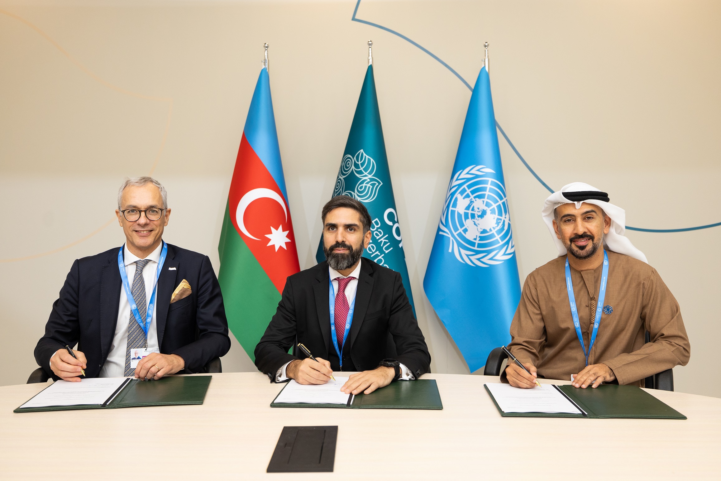 Image for Masdar, SOCAR Green And ACWA Power Sign MoU To Explore The Development Of 3.5GW Of Offshore Wind Projects In The Republic Of Azerbaijan