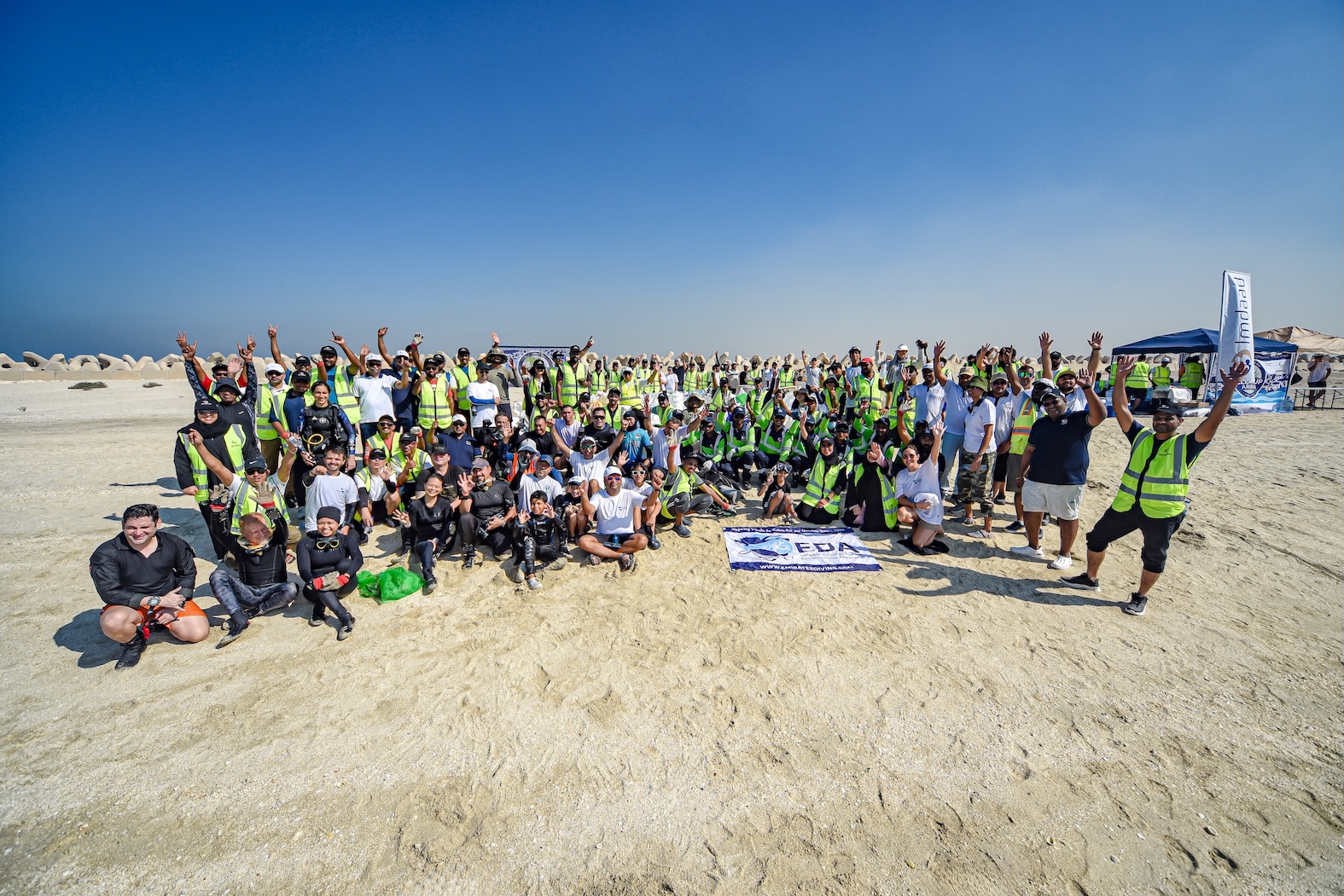 Image for DP World, EDA Remove Over Two Tonnes Of Waste From Dubai’s Coastline