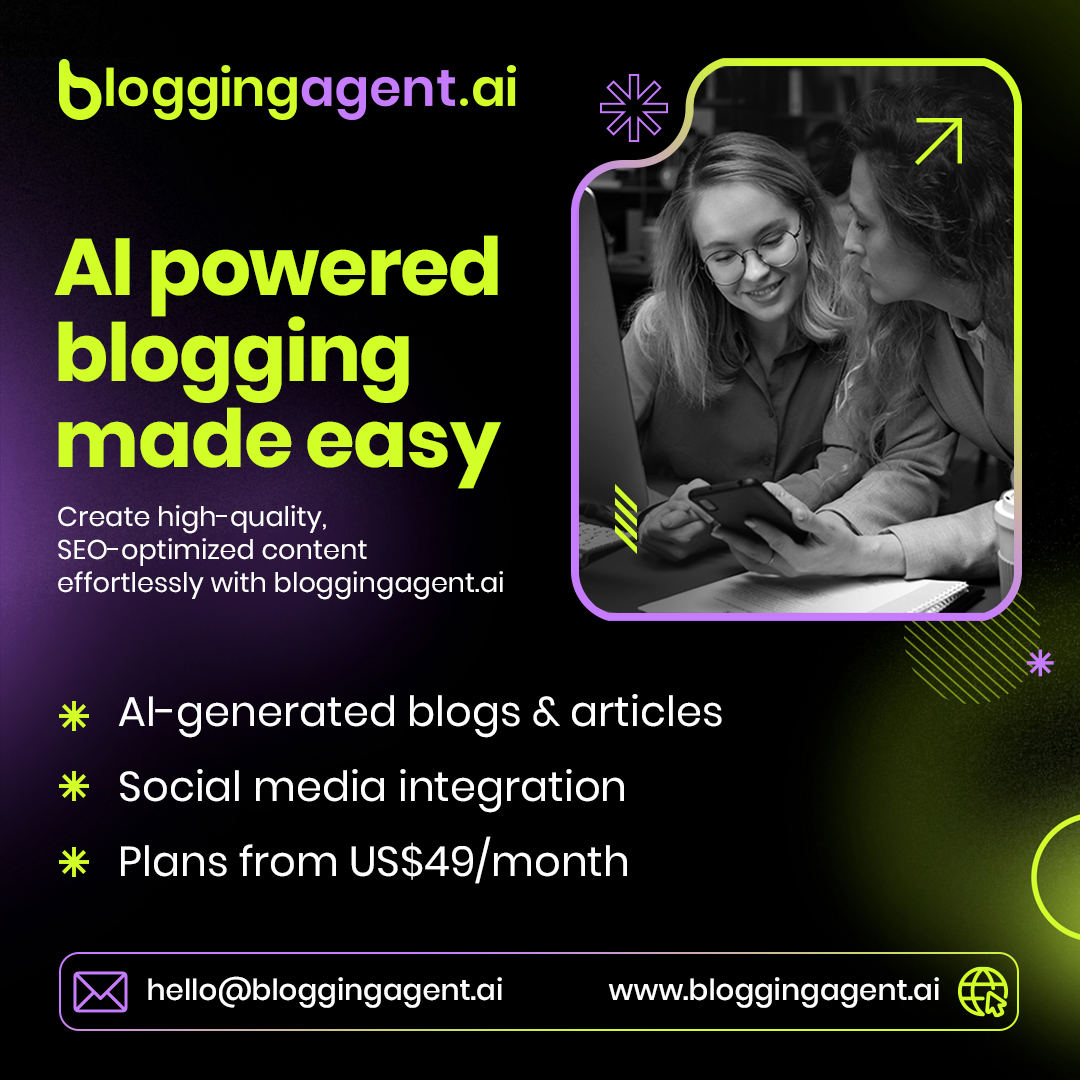 Image for Cyber Gear Launches BloggingAgent.ai